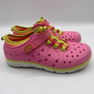 Stride Rite Girls Shoes Made2Play Phibian Water Shoes Pink Size 13 Little Kid